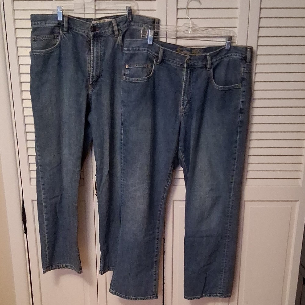 2 Pairs Of Mens 38x30 Indigo Palms Jeans